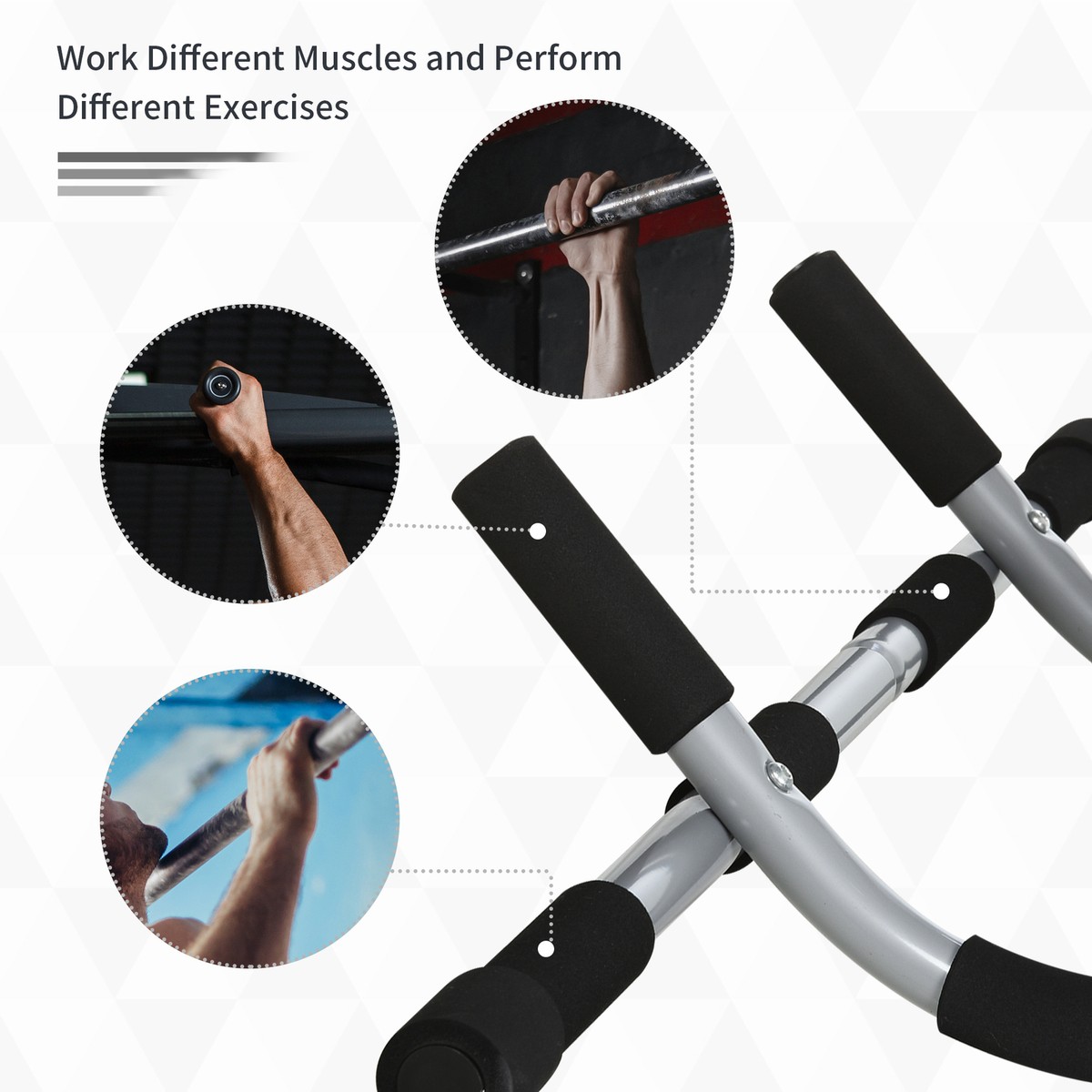 Barre De Traction Door Pull Up Bar Iron Gym Strength Training