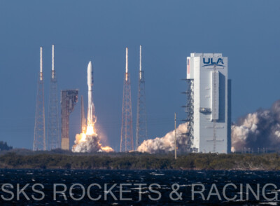 2022 MAR 1 8X10 PHOTO ULA NOAA NASA ATLAS V 541 GOES-T GOES WEST WEATHER SAT 10