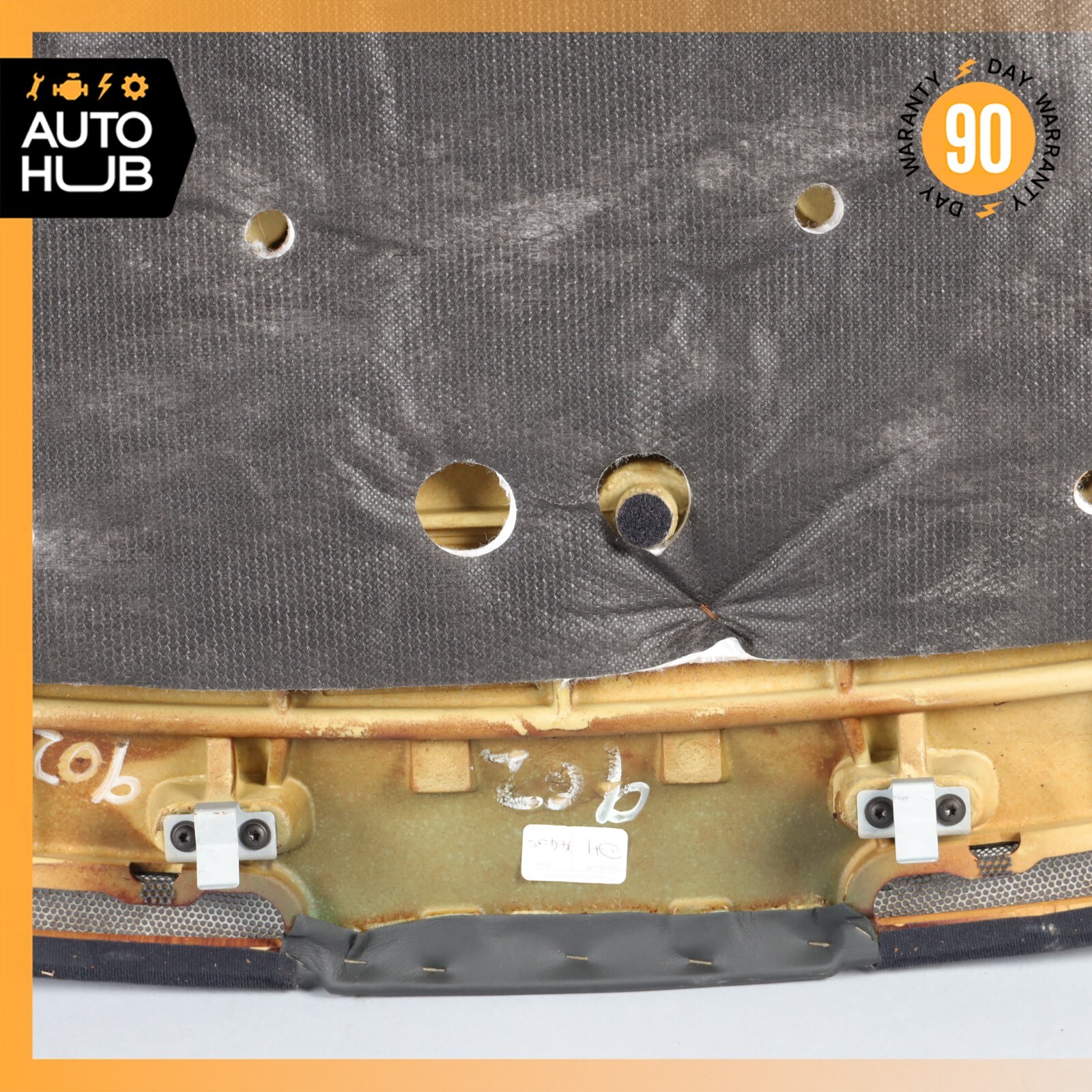 03-10 Bentley Continental GT Coupe Rear Under Window Panel Cover Black OEM 31k
