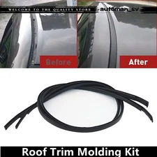 2Pcs Roof Drip Molding Trim Left+Right 7555606030 75555-06030 For Toyota Camry
