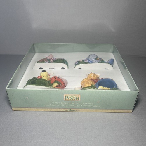 The Disney Store Simply Pooh Napkin Rings and Knife Spreaders - Imagen 2 de 18