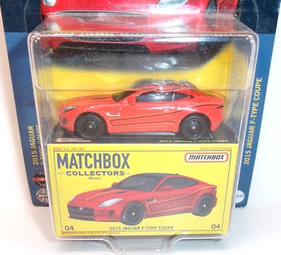 2022 MATCHBOX 1:64 MATCHBOX COLLECTORS 04/20 RED 2015 JAGUAR F
