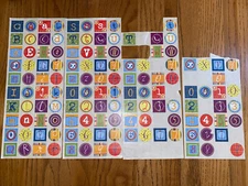 Creative Memories Jumbo Great Lengths Stickers EVERYDAY - ABC