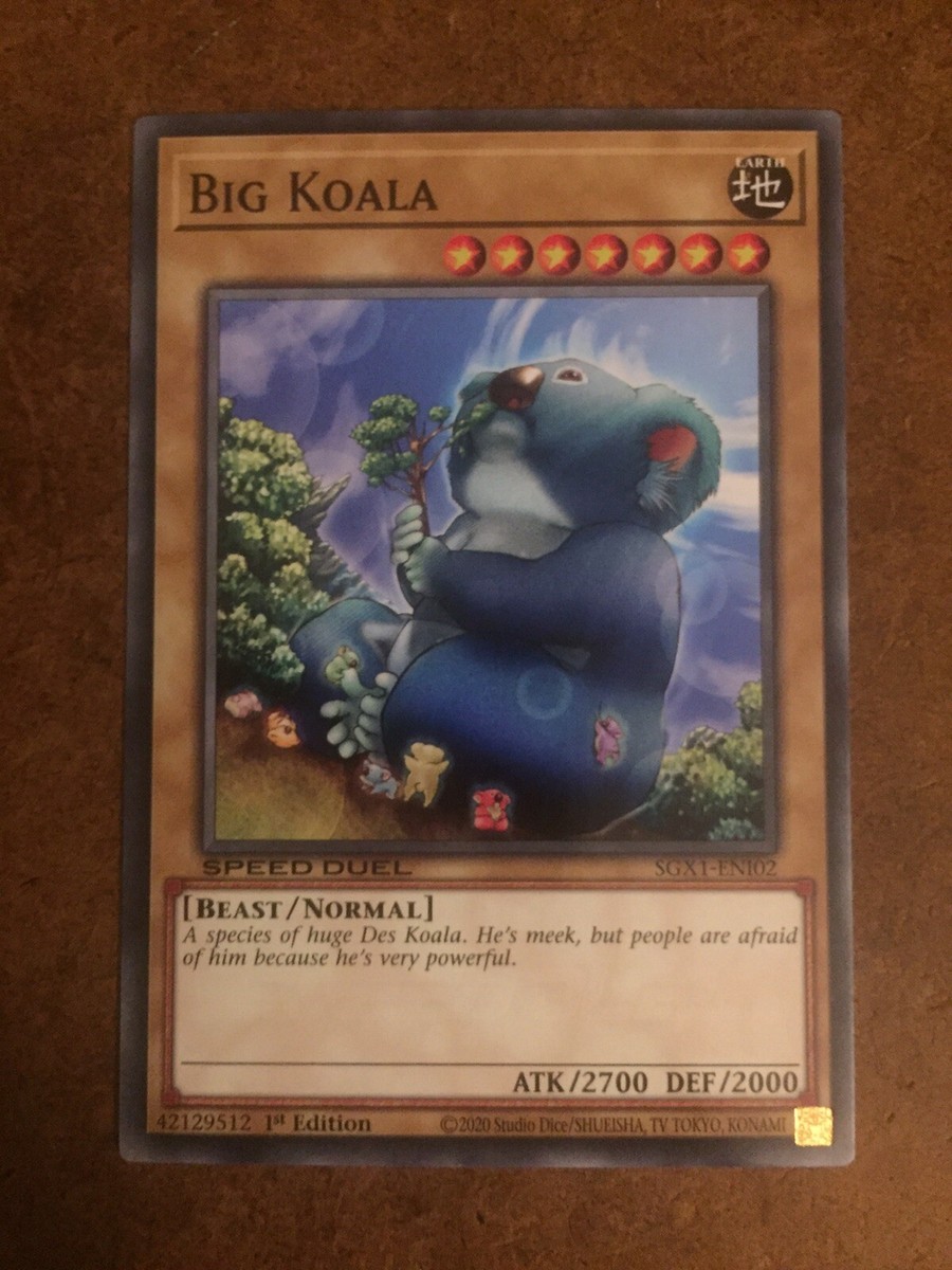 koala yugioh card Yu-Gi-Oh! - Invasion of Chaos - 25th Anniversary Reprint 2700 Defense Des Koala - yu-gi-oh!Free
