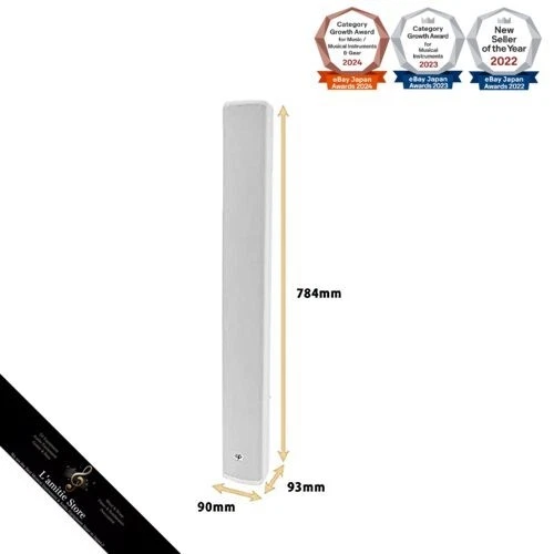 CLASSIC PRO Line Array Lautsprecher Weiß 784 mm Hoch Japan Brandneu - Bild 2 von 4