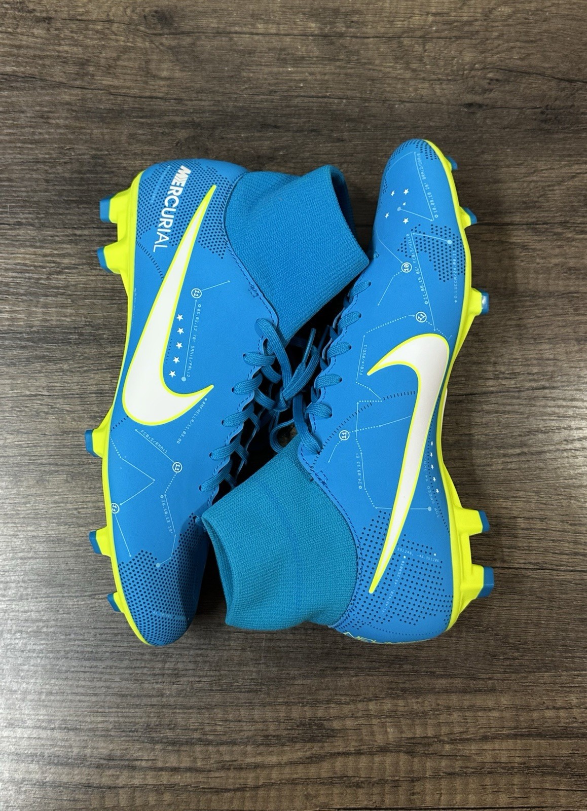 Nike Mercurial Victory 6 NJR FG Blue 921506-400 Men’s Size 7