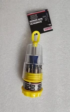 Mini Screwdriver Set 14-ct. Pack Multi Use Phillips Flat Head + Case