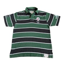 Rugby Tech London Irish St. Patrick's Day Rugby Shirt Rare Vintage XL Free Post 