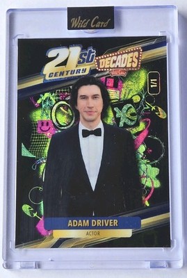 ADAM DRIVER TRUE 1/1 WILD CARD 2026 DECADES PART II HBO GIRLS, MARRIAGE STORY SW