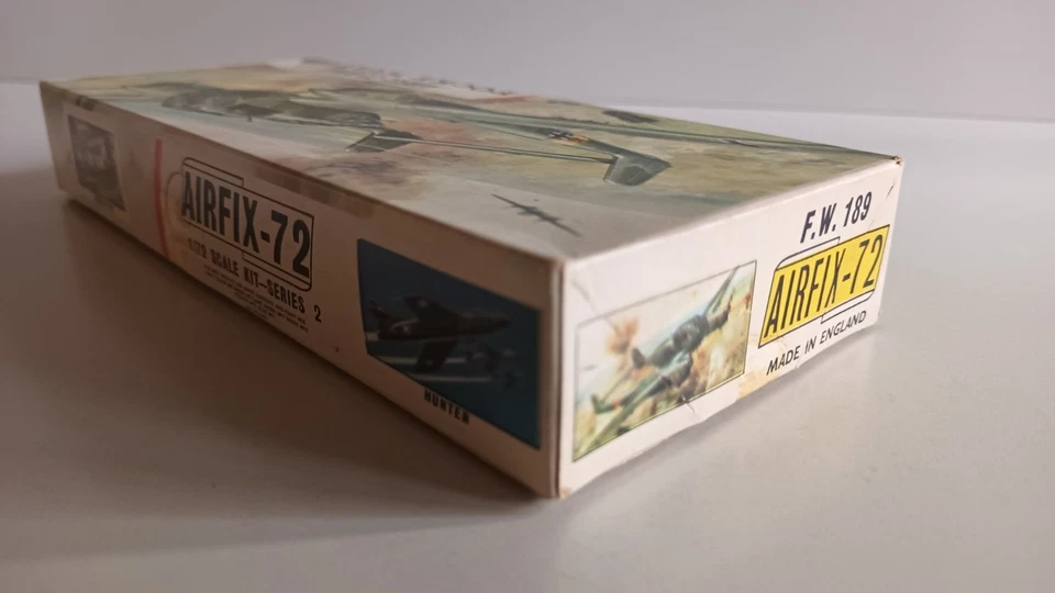 KIT Aeromodello FOCKE-WULF 189 - AIRFIX-72 #267 - anni '60 - VINTAGE - Immagine 4 di 4