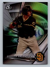 2022 Bowman Platinum Brandon Valenzuela  Padres Prospect #TOP-69