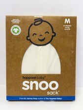 SNOO Sack 5-Second Baby Swaddle White Size Medium 12-18lbs 2-4 Months New NIB