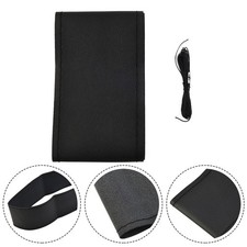 Steering Wheel Cover Hand Sewing 15in/37-38cm 1pcs Accessories Black DIY