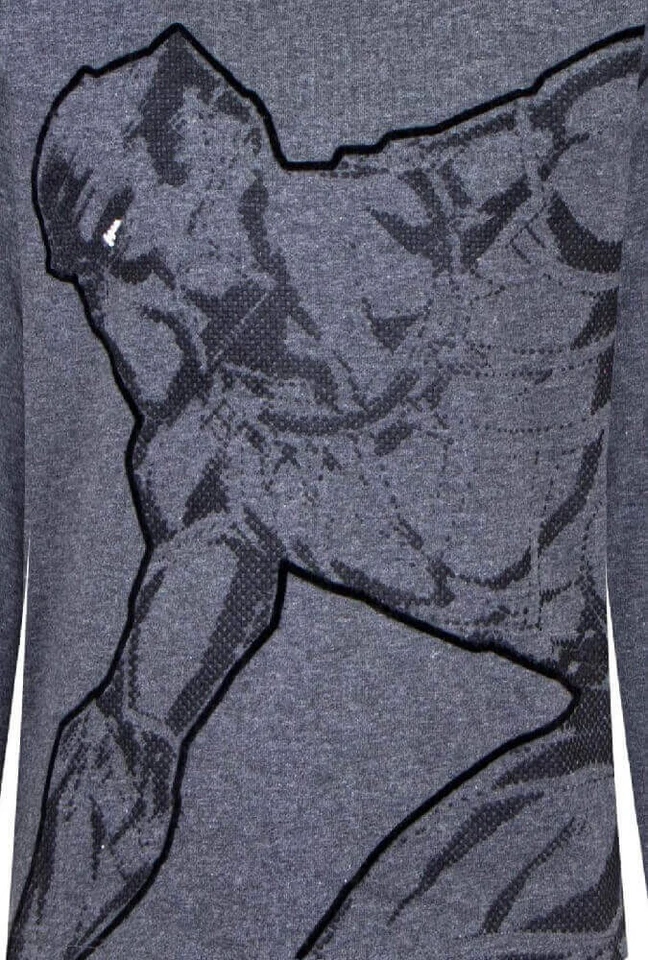 Marvel Black Panther Camisa Niños Chicos Gris el Vengador Talla 116 Nuevo - Imagen 2 de 2