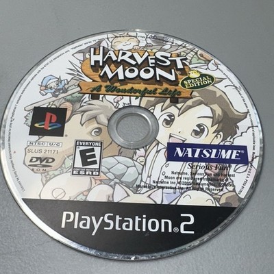Harvest Moon: A Wonderful Life Special Edition (Sony PlayStation 2) PS2 Disc
