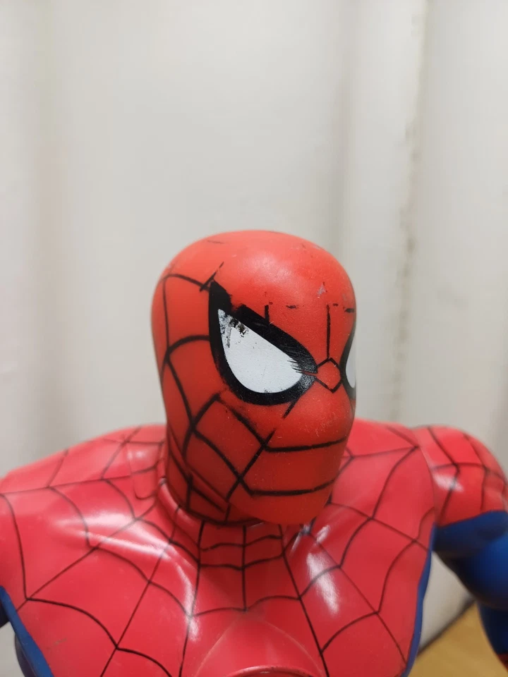 action figure Spiderman Marvel Toy Biz Inc 1994 Usato Non Funzionante 44 cm - Immagine 3 di 4