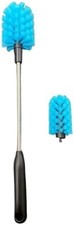 Long Bottle Brush Set - Clean Bottles, Mugs, Glassware  Decanters