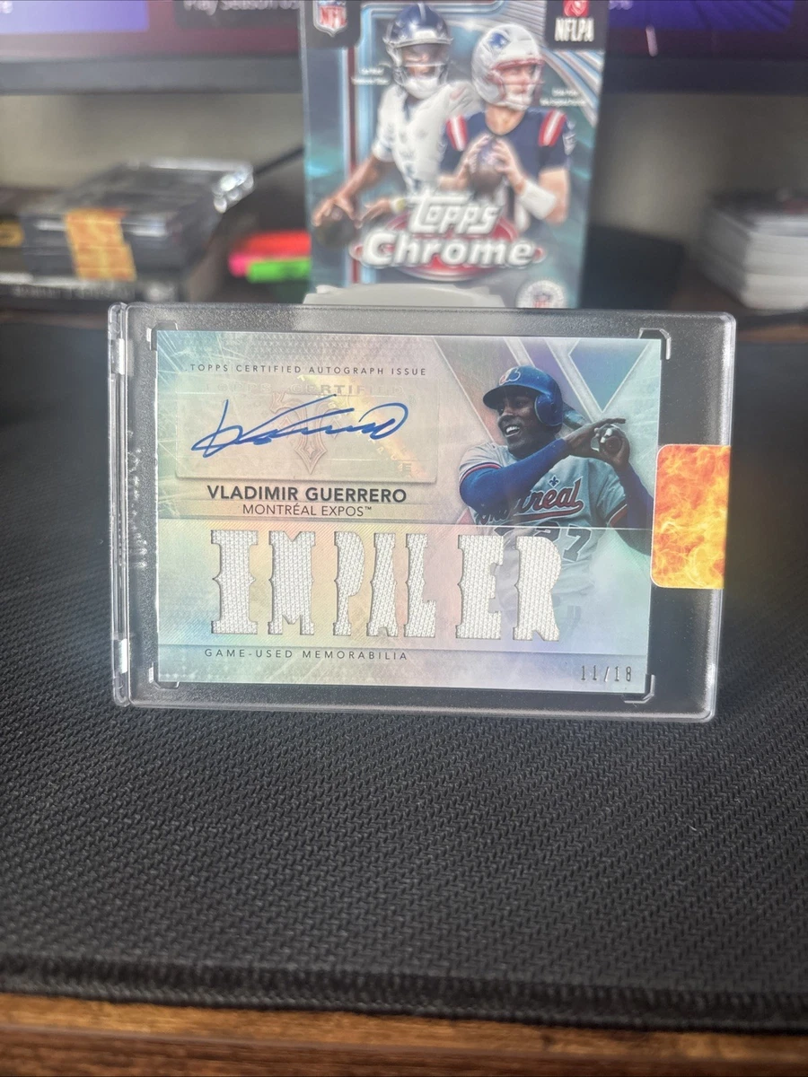 Topps Vladimir Guerrero Baseball Serial Numbered Sports Trading