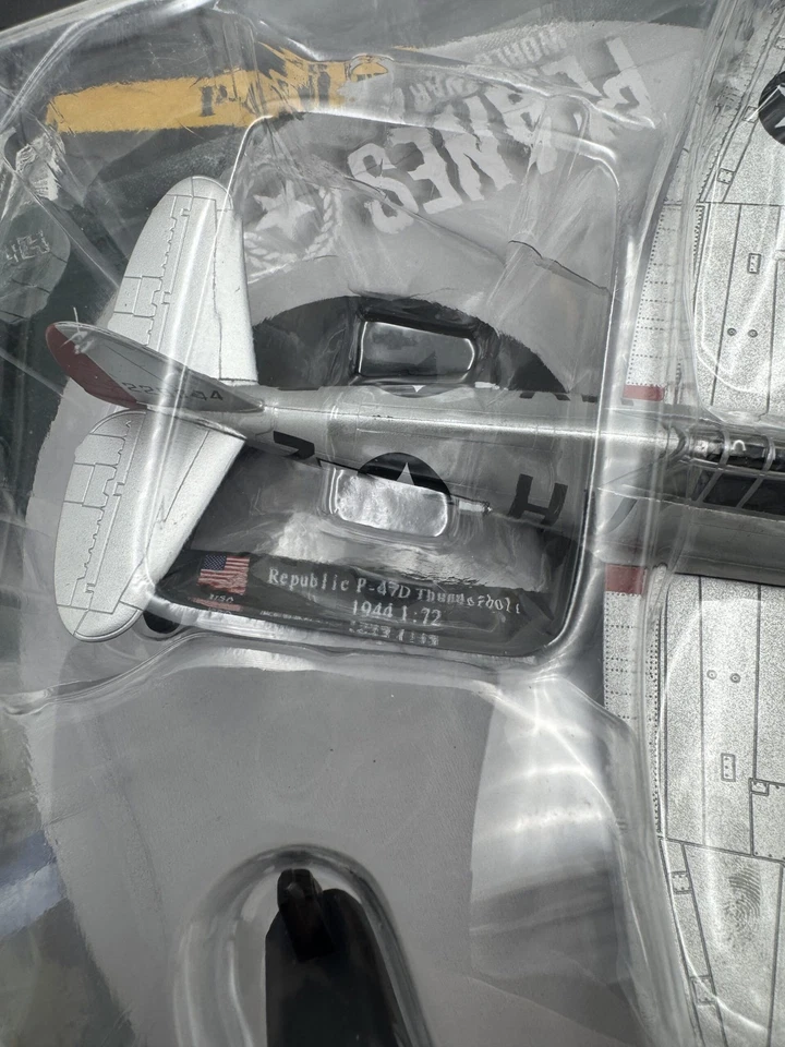 DIE CAST 1/72 " P-47D THUNDERBOLT " AEREO DELLA II GUERRA HACHETTE - Immagine 2 di 2