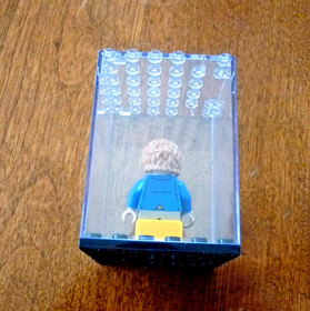 LEGO The Hobbit Bilbo Baggins DVD Blue Coat Minifigure 2013 Exclusive LOR057