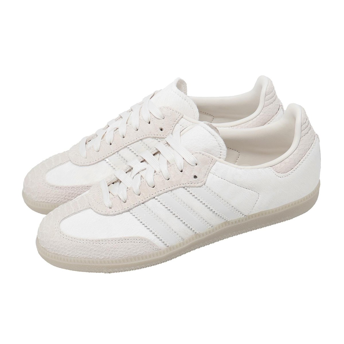 adidas Originals Samba OG W Off White Crystal Linen Women Casual Shoes  IH9148 | eBay