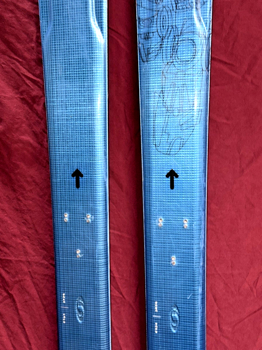 🔥 Salomon POCKET ROCKET 165cm Twin Tip All-Mtn SKIS no bindings