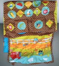 Baby Grocery Shopping Cart Cover by Infantino / Farm Theme - EUC