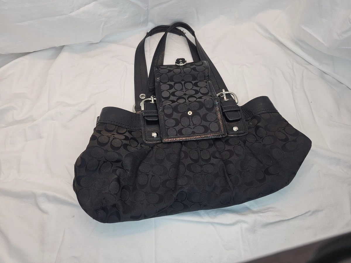 Coach Black Signature for sale - eBay