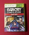 Far Cry Compilation (Microsoft Xbox360, 2014) Tested, CIB, 3 Game Set