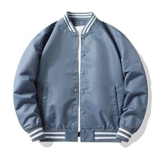 2024 New Thickened Baseball Suit Coat Men's Hip-hop Street Loose Windproof Motor