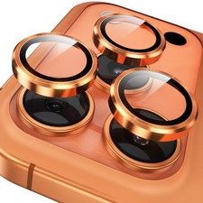 Camera Lens Protector for iPhone 17 Pro/iPhone 17 Pro Max, 1 Step Installati...