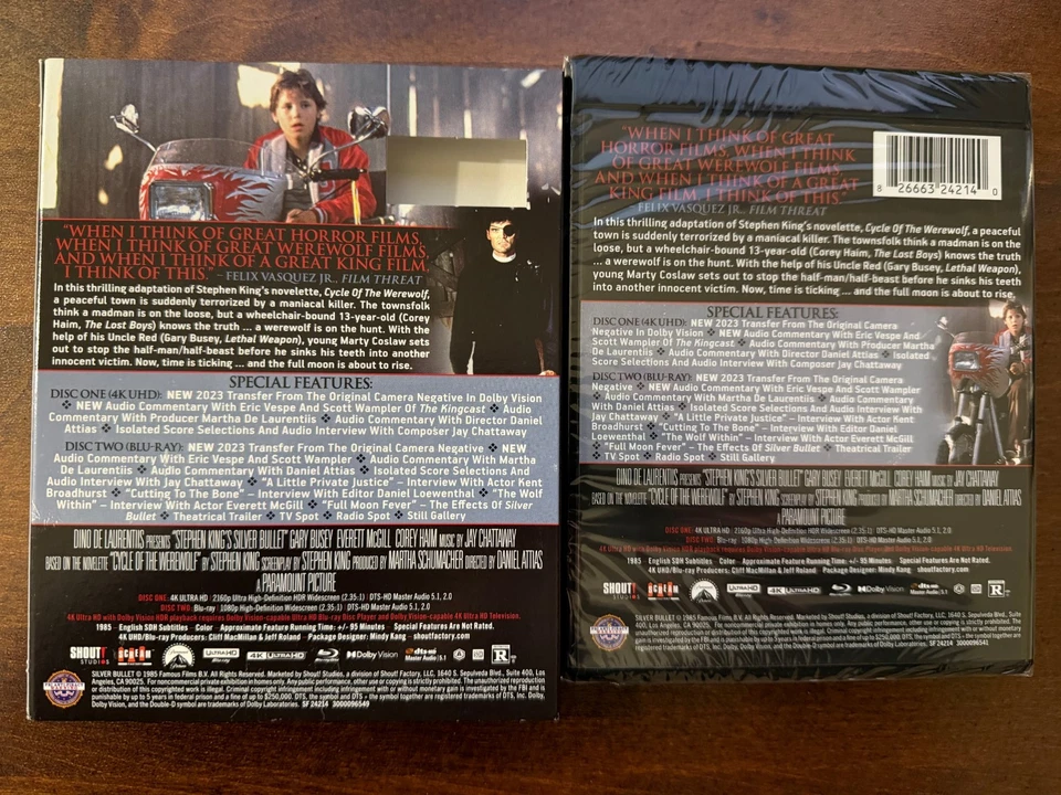 Silver Bullet (4K) W/Slipcover - Image 4 of 4