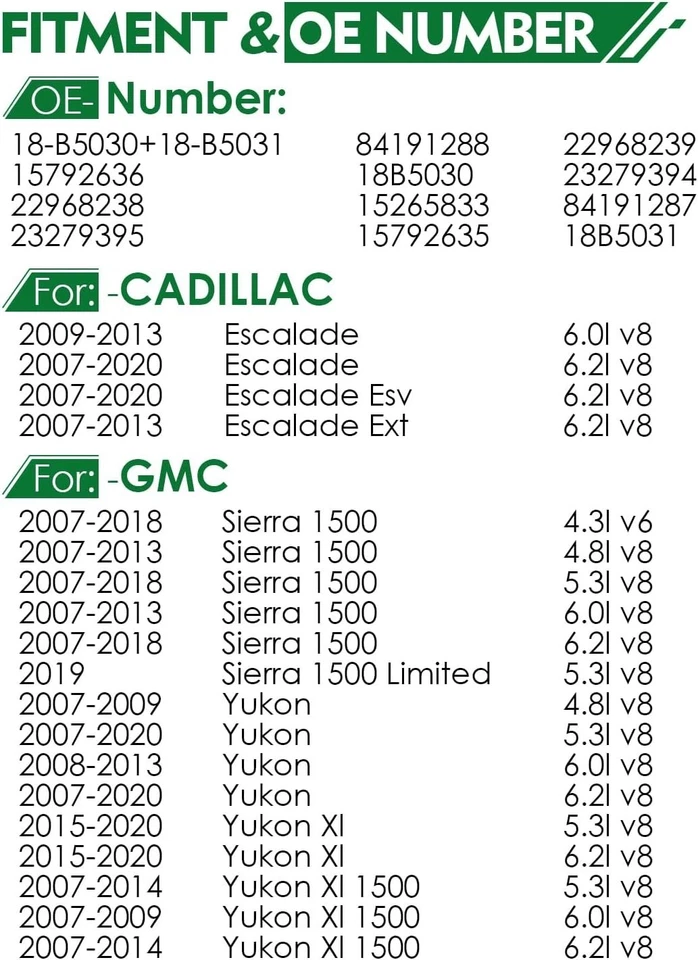 Pinza de freno de disco trasera Cadillac Escalade ESV EXT 2007-20 GMC Sierra 1500 Yukon Foto 2 de 4