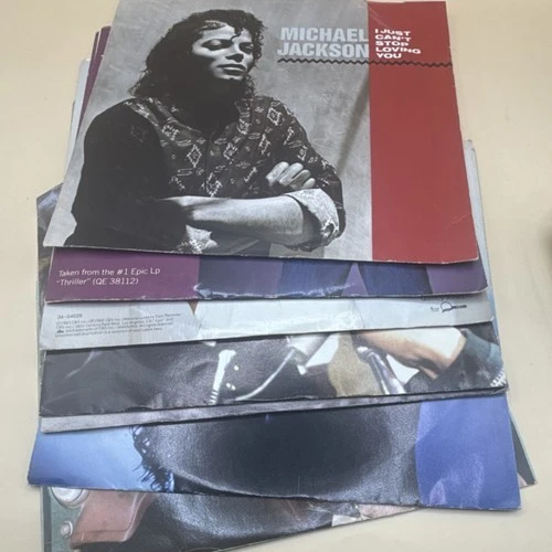 New ListingMichael Jackson I Just Can't Stop Loving You 7" Vinyl Single Epic Pop 1980s