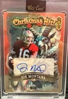 2025 Wild Card Christmas Hit! Joe Montana True 1/1 Gold Auto Case Hit SSP 49ers