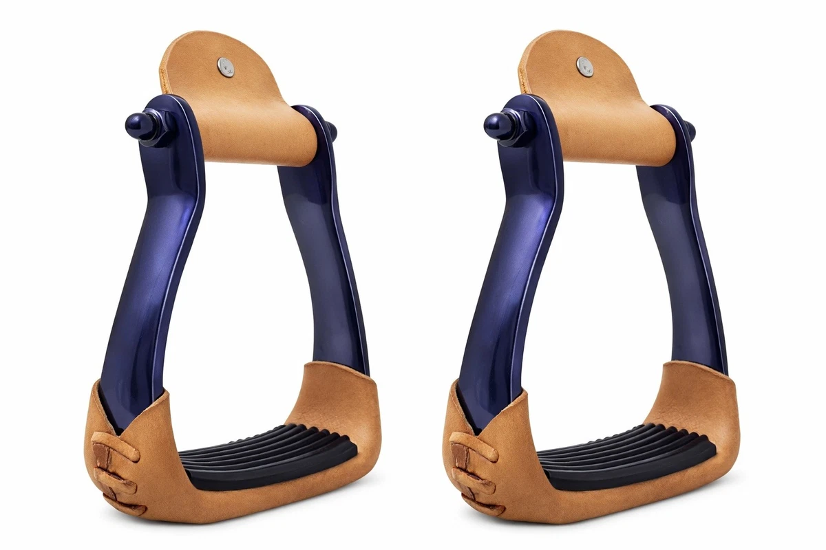 Etriers de selle Black Charro, Estribos Charros Para Montura