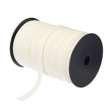Ruban de biais double pliage 1/2 pouce ruban de biais en vrac continu (beige 100 yards)