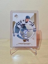 2024-25 Upper Deck SP Authentic WILLIAM EKLUND Gold AUTO #71 SJ SHARKS