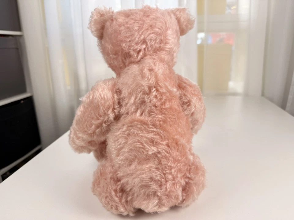 Steiff Tier 655845 ours en peluche rose 44 cm. Excellent état - Photo 4/4