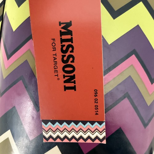 Botas Missoni para Target Wellington Niñas 3 Jóvenes Multi ZigZag Chevron Nuevas - Imagen 9 de 11