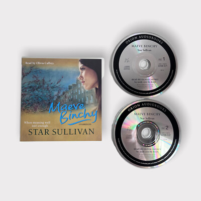MAEVE BINCHY Star Sullivan | 2 CDs | Read by Olivia Caffrey Unabridged 2 Hours 