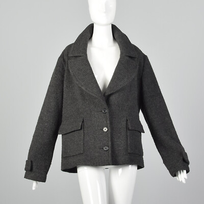 Fall 2008 Alexander Wang Runway Oversized Jacket Minimalist Outerwear Winter