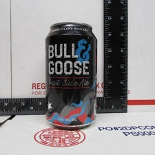 Chicago Goose Island empty 12oz beer can 2023  BULL AND  GOOSE WEST SIDE ALE