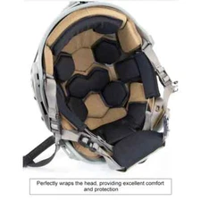 FMA Double-Layer Memory Foam Pad Sponge Removable Pad Lining for Wendy Helmet