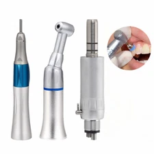 Dental Low Slow Speed Handpiece Contra Push Angle/Straight/Air Motor 4 Holes