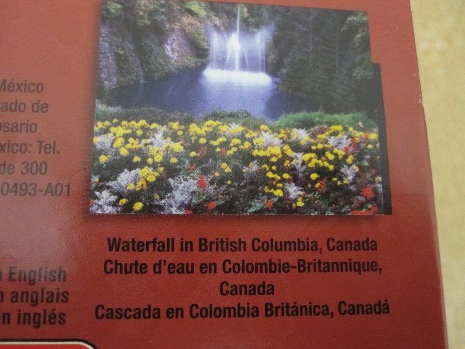 MB Puzzle 300 pc Waterfalls in British Columbia Canada - 11" x 14" NEW ...