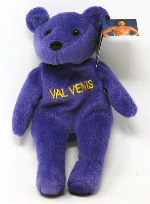 WF - World Wrestling Federation - Attitude Bears - Val Venis - Bean-Bag Teddy