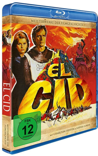 El Cid (1961)[Blu-ray /NEU/OVP] Charlton Heston, Sophia Loren, Raf V - Zdjęcie 1 z 3