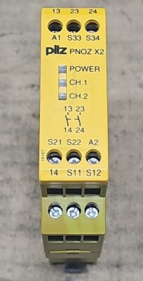 PILZ PNOZ X2 2S SAFETY RELAY 774303 | eBay