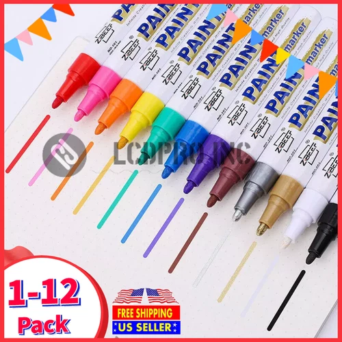 Waterproof Permanent Paint Marker Pen for Car Tyre Tire Tread Rubber Metal pen